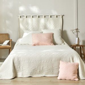 Cuvertură de pat matlasată monocolor Cassandre imagine