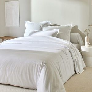 Lenjerie de pat din satin de culoare solidă imagine