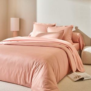 Lenjerie de pat din satin de culoare solidă imagine