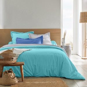 Lenjerie de pat în culori solide, din bumbac imagine