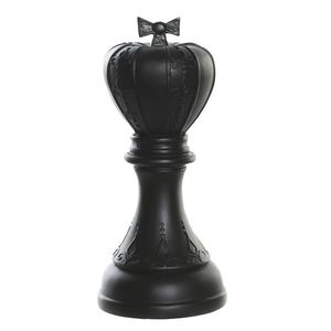 Figurina sah King negru 25 cm imagine