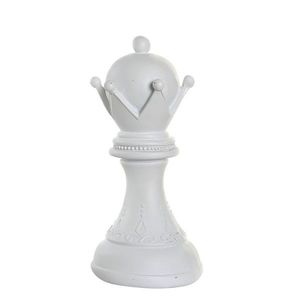 Figurina sah Queen alb 23 cm imagine