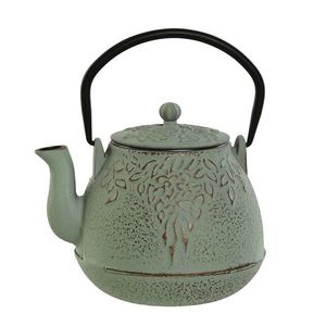 Ceainic Golden Sage din fonta verde 900 ml imagine