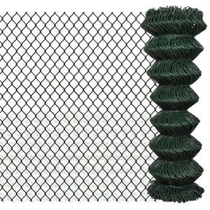 vidaXL Gard de legătură din plasă, 1, 25 x 25 m, oțel imagine