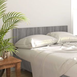 vidaXL Tăblie de pat, gri sonoma, 160x1, 5x80 cm, lemn compozit imagine