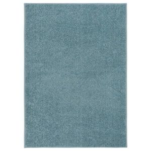 vidaXL Covor cu fire scurte, albastru, 120x170 cm imagine
