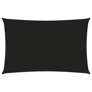 vidaXL Parasolar, negru, 4x7 m, țesătură oxford, dreptunghiular imagine