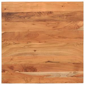 vidaXL Blat de masă, 90x90x2, 5 cm, pătrat, lemn masiv de acacia imagine