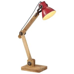 vidaXL Lampă de birou 25 W, roșu uzat, 23x18x96 cm, E27 imagine