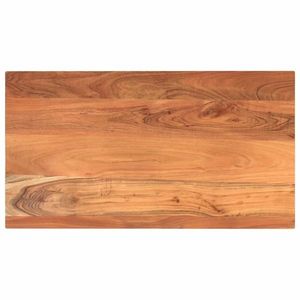 vidaXL Blat de masă, 110x60x3, 8 cm, dreptunghiular, lemn masiv acacia imagine