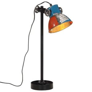 vidaXL Lampă de birou 25 W, multicolor, 15x15x55 cm, E27 imagine