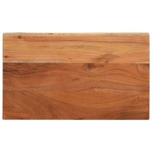 vidaXL Blat de masă 60x20x3, 8 cm dreptunghiular lemn masiv de acacia imagine