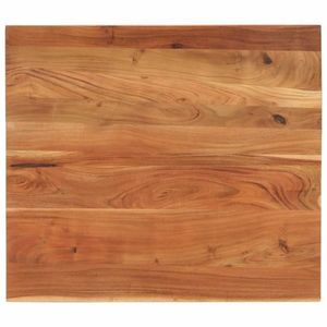 vidaXL Blat de masă 90x80x3, 8 cm dreptunghiular lemn masiv de acacia imagine