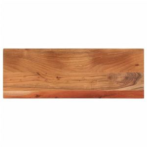 vidaXL Blat de masă, 80x30x3, 8 cm, dreptunghiular, lemn masiv acacia imagine