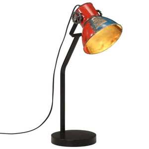 vidaXL Lampă de birou 25 W, multicolor, 17x17x60 cm, E27 imagine