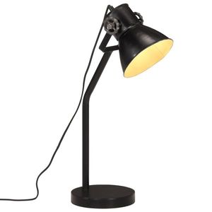 vidaXL Lampă de birou 25 W, negru, 17x17x60 cm, E27 imagine