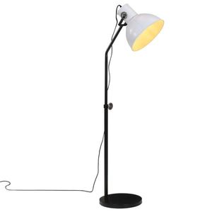 vidaXL Lampă de podea 25 W, alb, 30x30x90-150 cm, E27 imagine