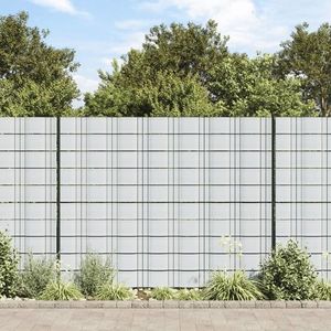 vidaXL Paravane de grădină, 10 buc., gri deschis, 252, 5x19 cm, PVC imagine