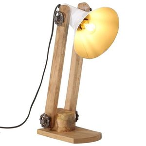 vidaXL Lampă de birou, alb, 23x13x52 cm, 25 W, E27 imagine