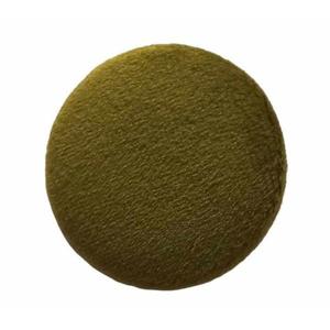 Nasture decorativ rotund, imbracat in catifea verde masliniu 4 cm marimea 60 imagine
