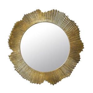 Oglinda Yamir, Bizzotto, Ø 72 cm, aluminiu/sticla, auriu imagine