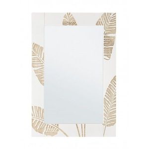 Oglinda decorativa, Folium, Bizzotto, 54x76 cm, lemn de paulownia/MDF imagine