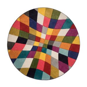 Covor Rhumba Multi, Flair Rugs, D160 cm, polipropilena, multicolor imagine