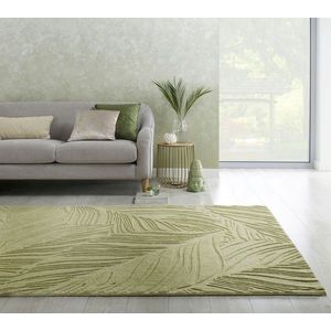 Covor Lino Leaf Sage, Flair Rugs, 120x170 cm, lana, verde imagine