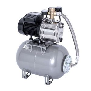 Hidrofor cu pompa autoamorsanta Wasserkonig IS506225, inox, putere 900 W, inaltime refulare 50 m, debit 3720 l/h, vas de expansiune 24 litri imagine