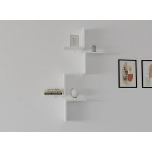 Raft de perete, Asse Home, Face, 28.2x31.8x19.6 cm, PAL , Alb imagine