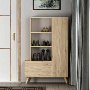 Pantofar, Coraline, Agostina Shoes, 80x121x31.5 cm, Maro imagine