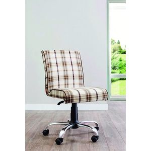 Scaun, Çilek, Plaid Soft Chair, Multicolor imagine