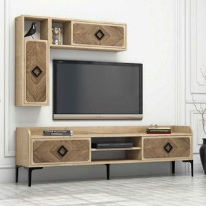 Comoda TV, Hommy Craft, Samba, 180x52x35 cm, Stejar imagine