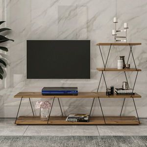 Comoda TV, Kalune Design, Ilgaz, 150x93x30 cm, Pin imagine