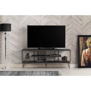 Comoda TV, Kalune Design, Eze, 120x44.5x30 cm, Maro inchis imagine