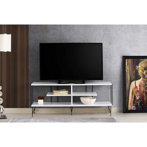 Comoda TV, Kalune Design, Eze, 120x44.5x30 cm, Alb imagine