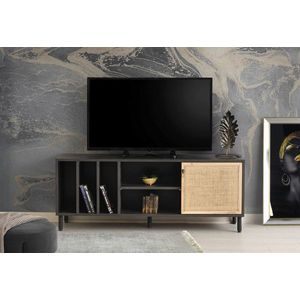 Comoda TV, Kalune Design, Morella, 140x55x40 cm, Maro inchis imagine