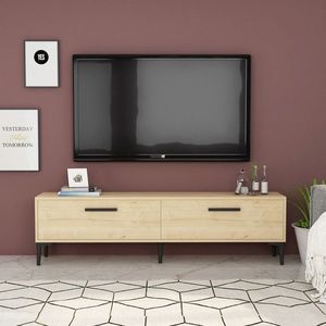 Comoda TV, Olivia, Inel, 150x45x29.6 cm, PAL , Maro imagine