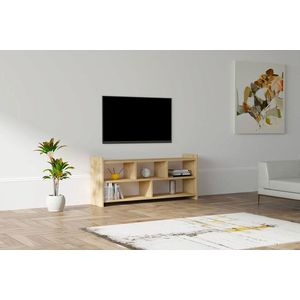 Comoda TV, Puqa Design, Pera, 120x55x28 cm, PAL, Maro imagine