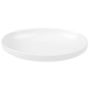 Platou oval Salsa, Ambition, 14x9.5x3 cm, portelan, alb imagine