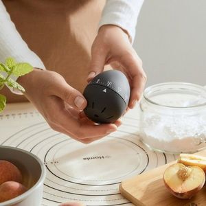 Cronometru pentru oua Easy Cook, Homla, 6 cm, plastic, gri imagine