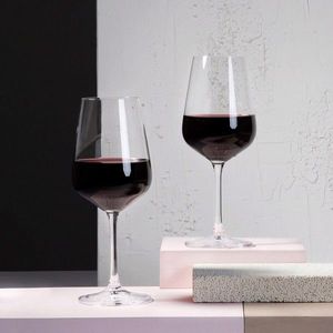 Set 4 pahare pentru vin rosu Brilliant, Homla, 580 ml, sticla, transparent imagine