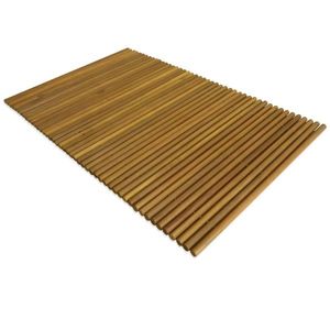 vidaXL Covor de baie, lemn de acacia, 80 x 50 cm imagine