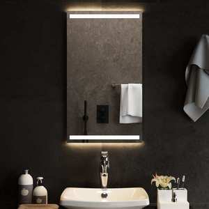 vidaXL Oglindă de baie cu LED, 40x70 cm imagine