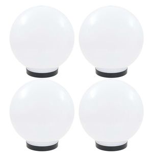 vidaXL Lămpi glob cu LED, 4 buc., 25 cm, PMMA, sferic imagine