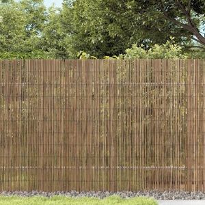 vidaXL Gard de grădină, 400x100 cm, stuf imagine