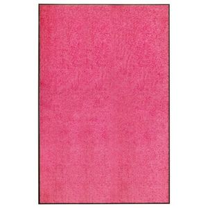 vidaXL Covoraș de ușă lavabil, roz, 120 x 180 cm imagine
