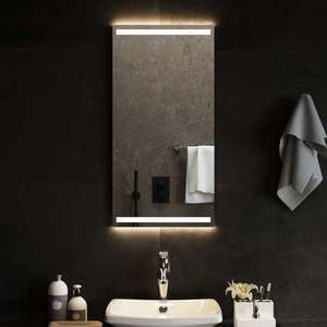 vidaXL Oglindă de baie cu LED, 40x80 cm imagine