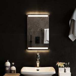vidaXL Oglindă de baie cu LED, 30x50 cm imagine