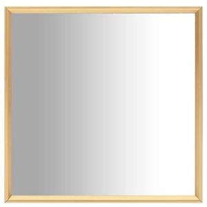 vidaXL Oglindă, auriu, 40x40 cm imagine